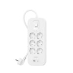 Belkin Connect Blanc 6 sortie(s) CA 2 m