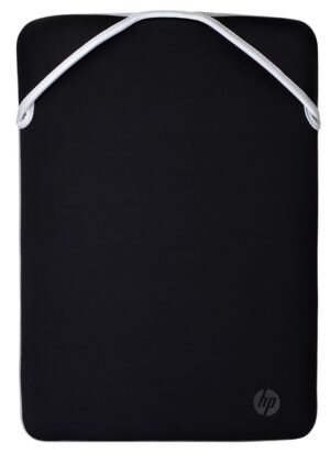 HP Housse de protection réversible pour ordinateur portable 15,6 pouces (argenté)
