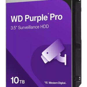 Western Digital Purple Pro WD102PURP disque dur 10 To 7200 tr/min 512 Mo 3.5" Série ATA III
