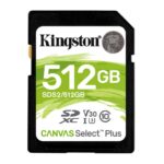 Carte mémoire Kingston Technology Canvas Select Plus 512 GB SDXC Class 10 UHS-I