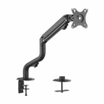Gembird MA-DA1-02 Bras de montage d'écran de bureau réglable (inclinable), 17"-32", jusqu'à 8 kg