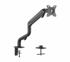 Gembird MA-DA1-02 Bras de montage d'écran de bureau réglable (inclinable), 17"-32", jusqu'à 8 kg