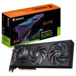 GIGABYTE AORUS GeForce RTX 5060 ELITE 8G Carte Graphique - 8GB GDDR7