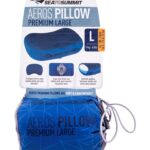 Sea To Summit APILPREMLNB oreiller de voyage Gonflable Bleu, Marine