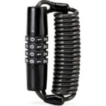 Rockbros T609 Antivol vélo à code, 1,5 m, noir