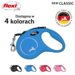 Flexi New Classic Jaune Chien Laisse avec enrouleur 5 m