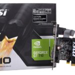 MSI V809-2000R carte graphique NVIDIA GeForce GT 710 2 Go GDDR3