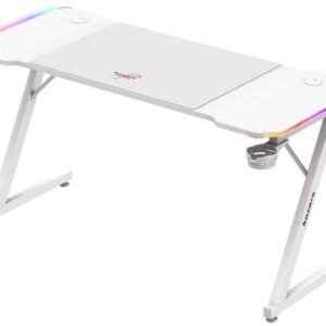 Huzaro Hero 3.3 White  RGB - bureau de jeu