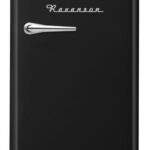 Ravanson LKK-120RB réfrigérateur-congélateur Autoportante Noir