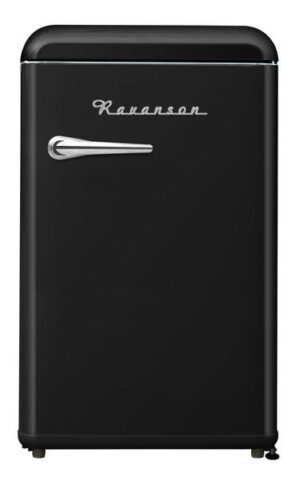 Ravanson LKK-120RB réfrigérateur-congélateur Autoportante Noir