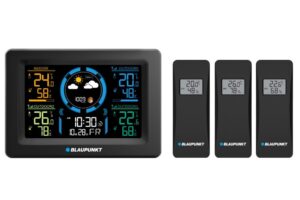 Station météo avec 3 capteurs externes Blaupunkt WS40BK