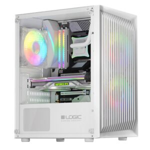LOGIC ATOS ARGB Mini boîtier USB 3.0 Blanc