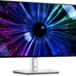 DELL UltraSharp U2424HE écran plat de PC 60,5 cm (23.8") 1920 x 1080 pixels Full HD LCD Noir, Argent
