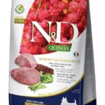 FARMINA N&D Quinoa Dog Weight Management Lamb Adult Mini - aliments secs pour chiens - 2.5 kg