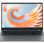 Chuwi HeroBook Plus Intel® Celeron® N4020 Ordinateur portable 39,6 cm (15.6") Full HD 8 Go LPDDR4-SDRAM 256 Go SSD Wi-Fi 5 (802.11ac) Windows 11 Noir, Gris