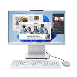Lenovo IdeaCentre AIO 24IRH9 Intel® Core™ i7 i7-13620H 60,5 cm (23.8") 1920 x 1080 pixels PC All-in-One 16 Go DDR5-SDRAM 1 To SSD Wi-Fi 6 (802.11ax) Windows 11 Home Gris