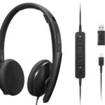 Lenovo 4XD1M45626 écouteur/casque Avec fil Arceau USB Type-C Noir