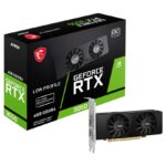 MSI GEFORCE RTX 3050 LP 6G OC carte graphique NVIDIA 6 Go GDDR6