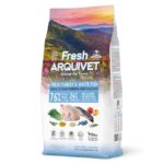 ARQUIVET Fresh Senior & Light Dinde et Poisson - nourriture semi-humide pour chien - 10 kg