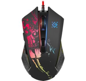 Gaming, filaire, souris optique DEFENDER GM-933 SIN'SISTER 7200dpi 6P backlit
