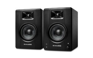 M-AUDIO BX4 haut-parleur Noir Avec fil 50 W