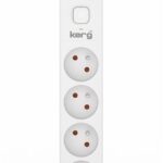 KERG multiprise avec interrupteur 4 prises 1,5m-16A