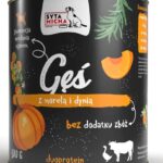 SYTA MICHA Goose with apricots and pumpkin - aliments humides pour chiens - 800g