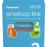Batteries rechargeables PANASONIC ENELOOP LITE AAA 550 mAh 2 szt (BK-4LCCE/2CP)