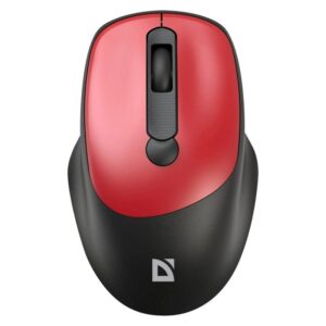 SOURIS D'ORDINATEUR DEFENDER FEAM MM-296 RF SILENT ROUGE