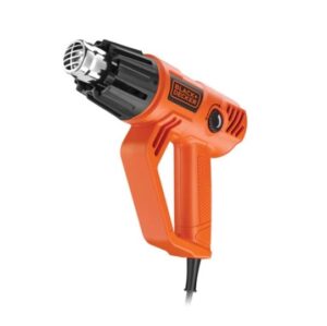 Black & Decker KX2001-QS pistolet thermique 500 l/min 600 °C 2000 W Noir, Rouge