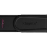 Kingston Technology DataTraveler 64GB Portable USB 3.2 Gen 1 Exodia S (Noir/Noir)