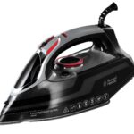 Russell Hobbs 20630-56 fer à repasser Fer à repasser à sec ou à vapeur Semelle en céramique 3100 W Noir, Gris
