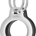 BELKIN AIRTAG CASE WITH WHEEL 2 PCS BLACK/WHITE
