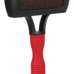 TRIXIE Brosse plastique unilatérale 2301 - Brosse pour animaux - 1 pièce