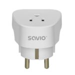 Adaptateur de voyage SAVIO AP-01, prise US – fiche EU