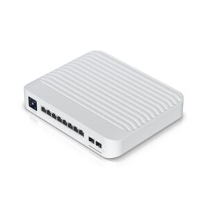 Ubiquiti UniFi USW-PRO-8-POE commutateur réseau Géré L2/L3 Gigabit Ethernet (10/100/1000) Connexion Ethernet, supportant l'alimentation via ce port (PoE) 1U Blanc