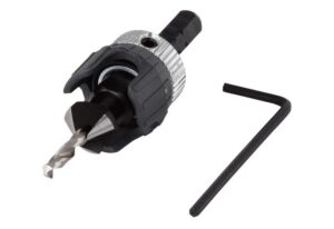 Wolfcraft 2544000 - Foret avec fraisoir et butée de profondeur 3.2-12mm