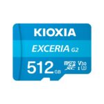 Kioxia LMEX2L512GG2 mémoire flash 512 Go MicroSDHC UHS-III Classe 10