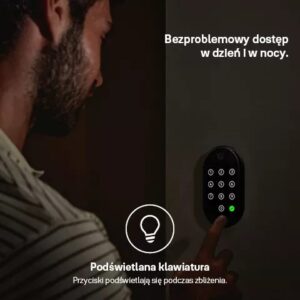 Yale 05/303000/BL Smart Keypad 2 - Clavier numérique avec lecteur d'empreintes digitales Noir