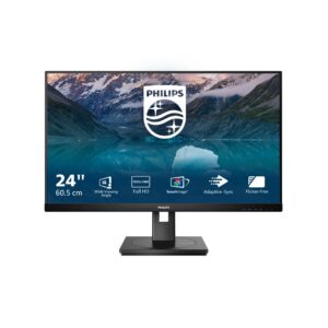 Philips S Line 242S9JML/00 LED display 61 cm (24") 1920 x 1080 pixels Full HD LCD Noir