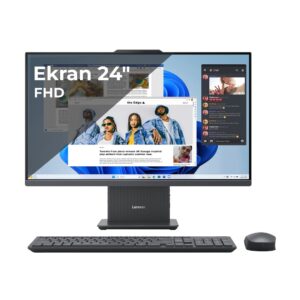 Lenovo IdeaCentre AIO 24IRH9 Intel® Core™ i5 i5-13420H 60,5 cm (23.8") 1920 x 1080 pixels PC All-in-One 16 Go DDR5-SDRAM 512 Go SSD NoOS Wi-Fi 6 (802.11ax) Luna Grey
