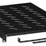Lanberg AK-1005-B Étagère pour baies 19 » 800MM (1U, 483X500MM)