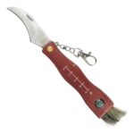 SCK Mushrooms CC-GC105 Couteau de champignonniste avec boussole Marron