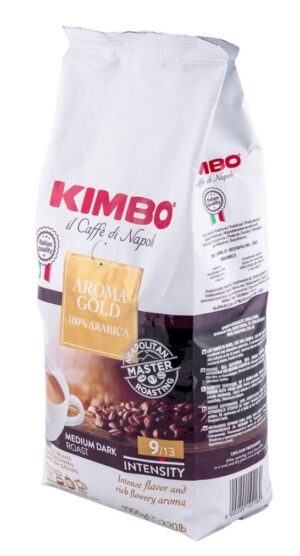 Kimbo Aroma Gold 1kg grains de café