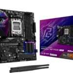 Asrock Phantom Gaming B850M Riptide WiFi AMD B850 Emplacement AM5 micro ATX