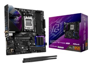 Asrock Phantom Gaming B850M Riptide WiFi AMD B850 Emplacement AM5 micro ATX
