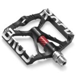 Rockbros 37213071001 Jeu de pédales pour vélo en alliage d'aluminium - Noir