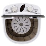 Camry Premium CR 8054 machine à laver Charge par dessus 3 kg Marron, Blanc
