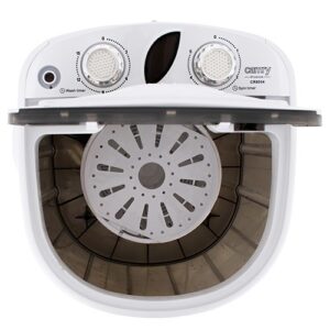 Camry Premium CR 8054 machine à laver Charge par dessus 3 kg Marron, Blanc