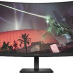 HP OMEN by HP 32c écran plat de PC 80 cm (31.5") 2560 x 1440 pixels Quad HD Noir